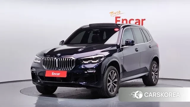 BMW X5 (G05) 2021 Черный из Кореи