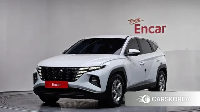 Hyundai Tucson (NX4) 2021 Белый из Кореи