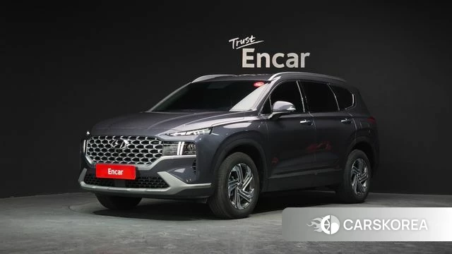 Hyundai The New Santa Fe 2021 Серый из Кореи