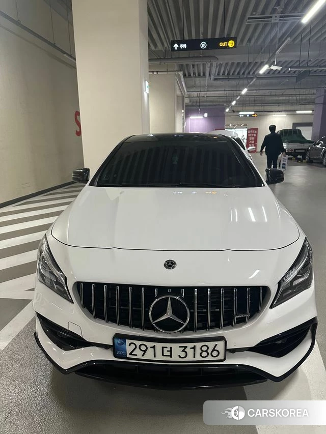 Mercedes-Benz CLA-Class C117 2018 Белый из Кореи