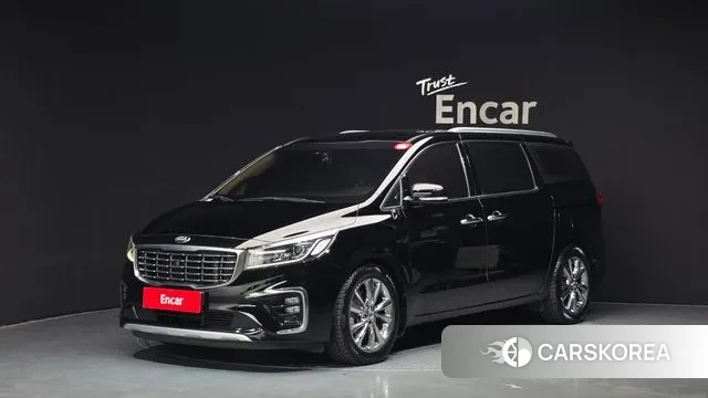 Kia The New Carnival 2018 Черный из Кореи