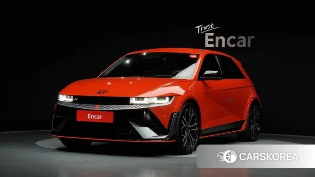 Hyundai Ionic 5 2023 Оранжевый из Кореи