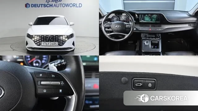 Hyundai The New Grandeur IG 2021 Белый из Кореи