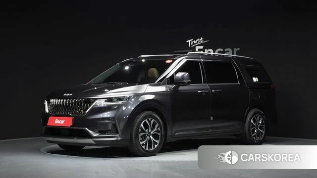 Kia Carnival 4th generation 2023 Серый из Кореи