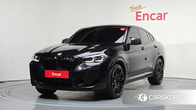 BMW X4M (G02) 2023 Черный из Кореи