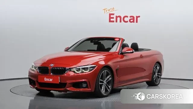 BMW 4 Series (F32) 2018 Красный из Кореи