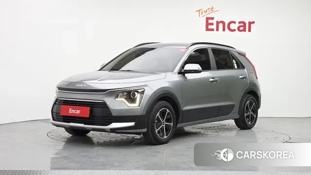 Kia Di Ol Nu Niro 2023 Серый из Кореи