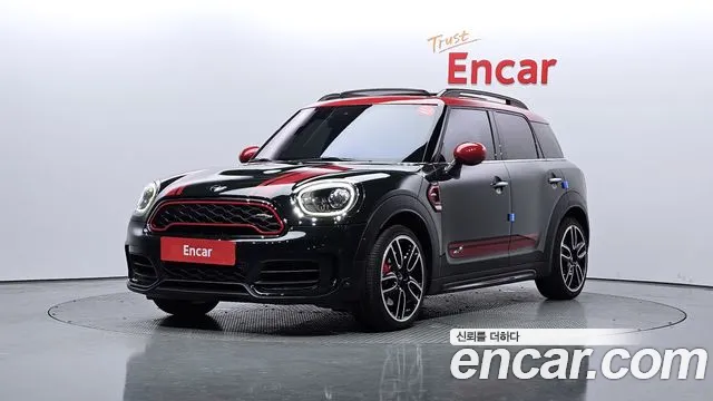 Mini Cooper S Countryman 2018 Зеленый из Кореи