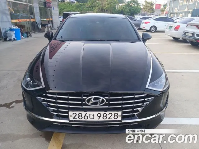Hyundai Sonata Hybrid (DN8) 2020 Черный из Кореи