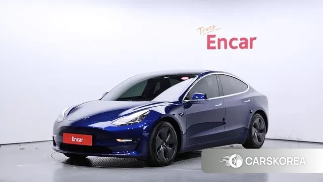 Tesla Model 3 2019 Синий из Кореи