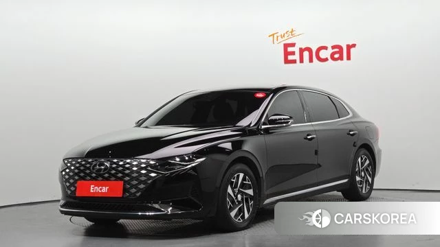 Hyundai The New Grandeur IG Hybrid 2020 Черный из Кореи