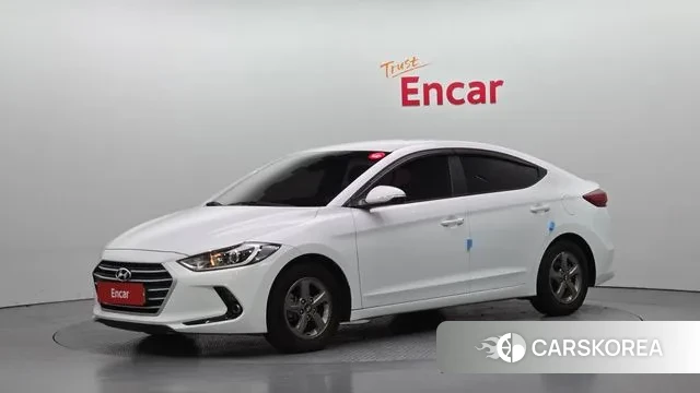 Hyundai Avante AD 2018 Белый из Кореи