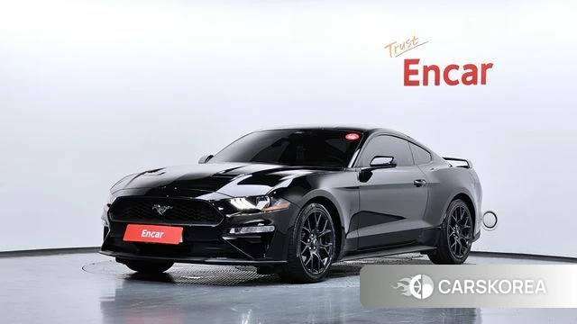 Ford Mustang 2022 Черный из Кореи