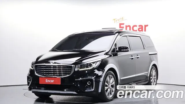 Kia The New Carnival 2018 Черный из Кореи
