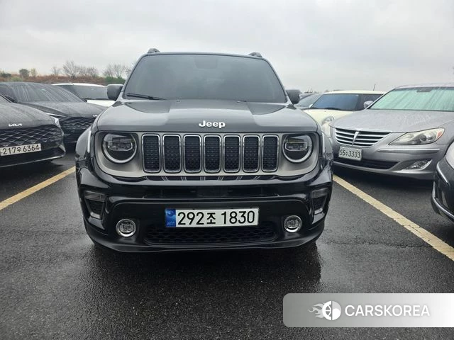 Jeep Renegade 2021 Черный из Кореи