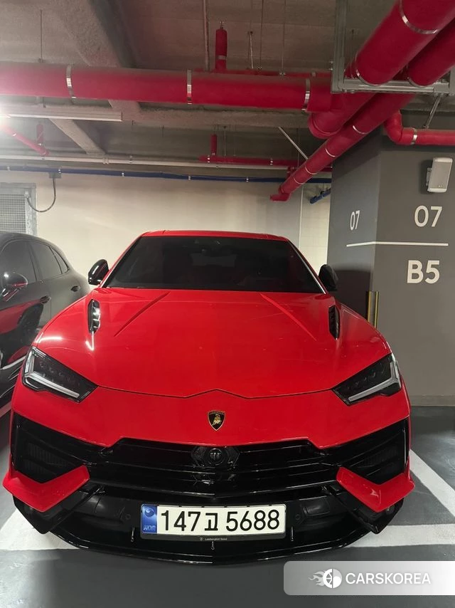 Lamborghini Urus 2023 Красный из Кореи