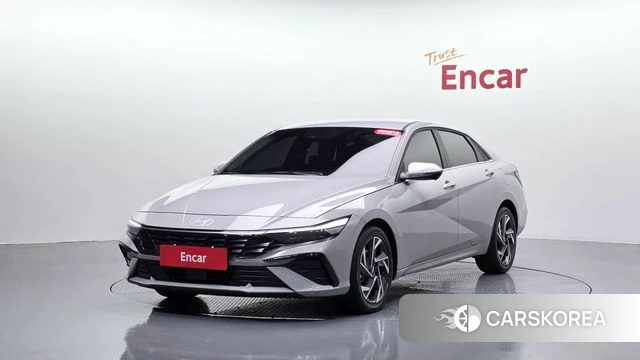 Hyundai The New Avante (CN7) 2025 Серебристо-серый из Кореи