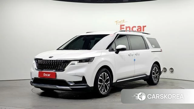 Kia Carnival 4th generation 2021 Белый из Кореи