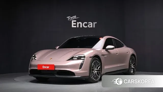 Porsche Taycan 2022 Розовый из Кореи