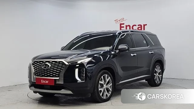 Hyundai Palisade 2022 Черный из Кореи