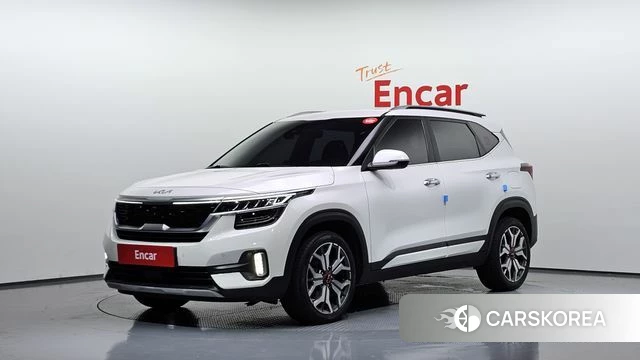 Kia Seltos 2022 Белый из Кореи