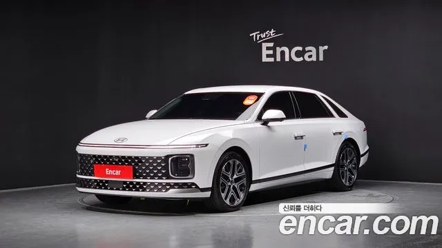 Hyundai Grandeur Hybrid (GN7) 2023 Белый из Кореи