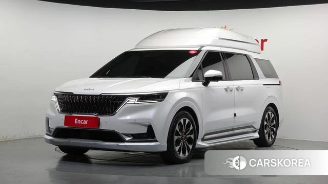 Kia Carnival 4th generation 2021 Белый из Кореи
