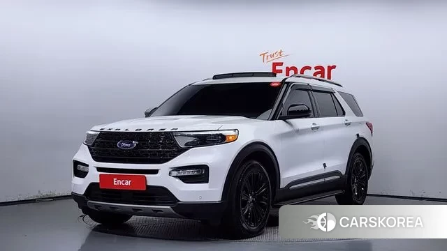Ford Explorer 6th Generation 2022 Белый из Кореи