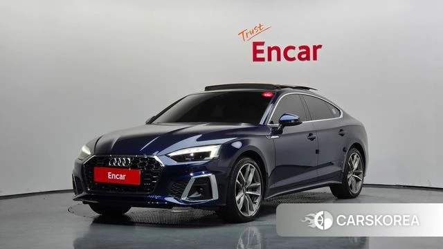 Audi A5 (F5) 2020 Синий из Кореи