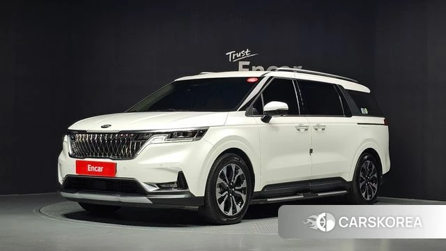 Kia Carnival 4th generation 2021 Белый из Кореи