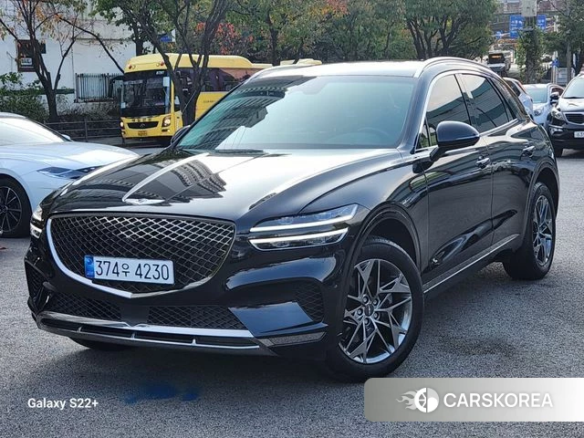 Genesis GV70 2021 Черный из Кореи