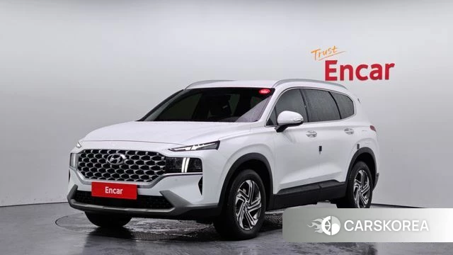 Hyundai The New Santa Fe 2021 Белый из Кореи