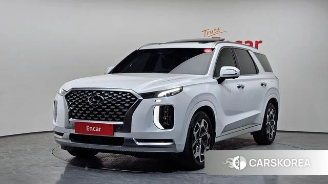 Hyundai Palisade 2021 Белый из Кореи