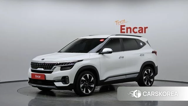 Kia Seltos 2021 Белый из Кореи