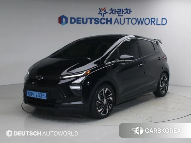 Chevrolet (GM Daewoo) New Bolt EV 2022 Черный из Кореи