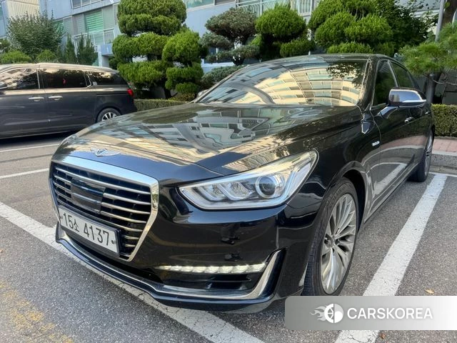 Genesis EQ900 2018 Черный из Кореи