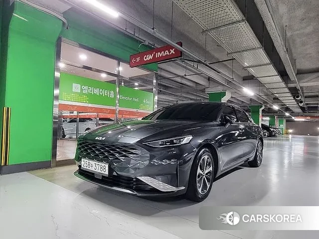 Kia K8 Hybrid 2022 Серый из Кореи