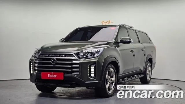 Ssangyong The New Rexton Sports Cannes 2022 Зеленый из Кореи