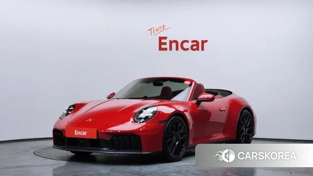 Porsche 911(992) 2025 Красный из Кореи