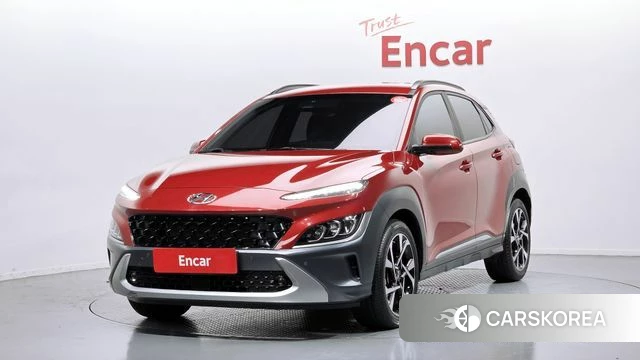 Hyundai The New Kona 2021 Красный из Кореи