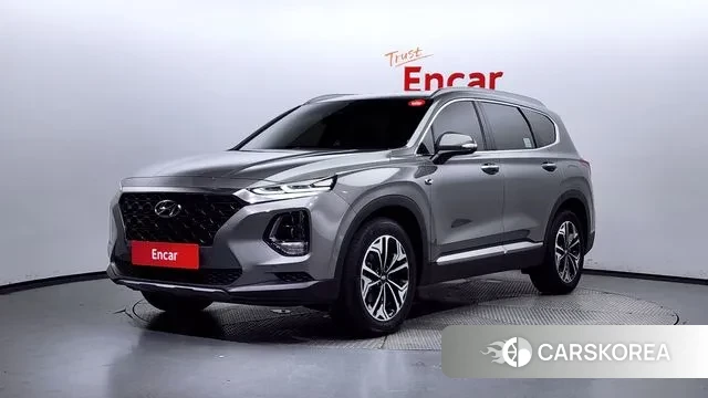 Hyundai Santa Fe TM 2018 Серый из Кореи