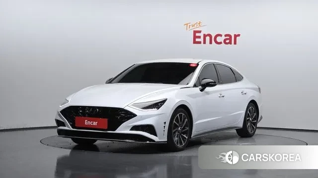 Hyundai Sonata (DN8) 2021 Белый из Кореи