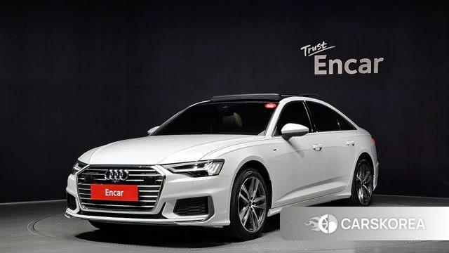 Audi A6 (C8) 2023 Белый из Кореи