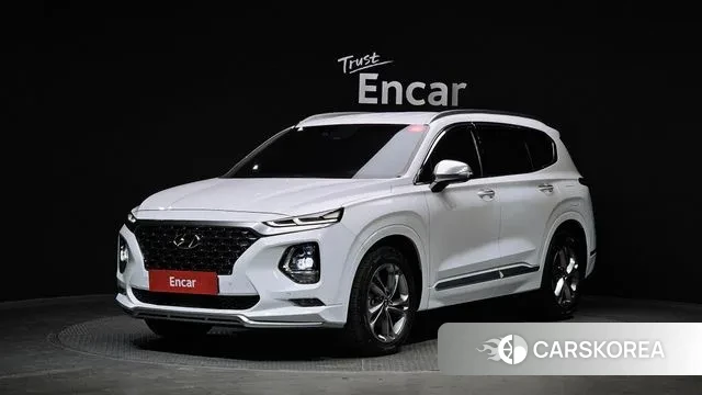 Hyundai Santa Fe TM 2020 Белый из Кореи