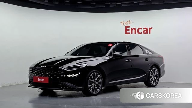 Kia K8 2021 Черный из Кореи