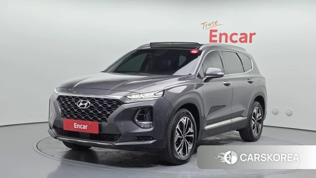 Hyundai Santa Fe TM 2018 Серый из Кореи