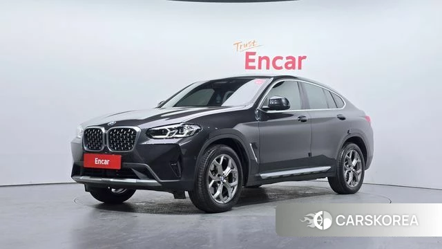 BMW X4 (G02) 2022 Серый из Кореи