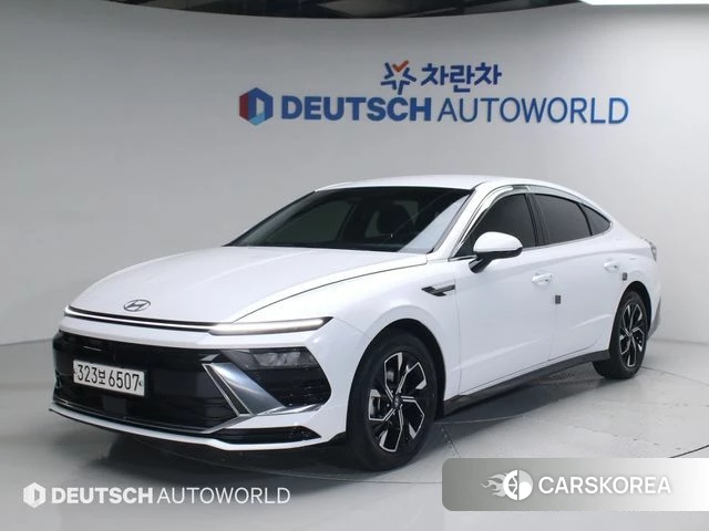 Hyundai Sonata D Edge (DN8) 2024 Белый из Кореи