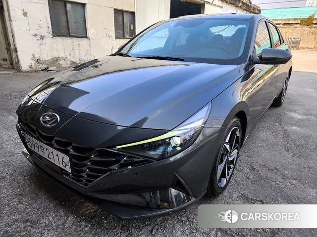 Hyundai Avante (CN7) 2020 Серый из Кореи