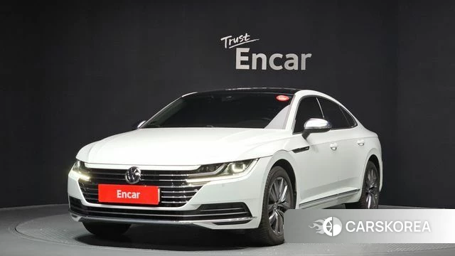 Volkswagen Arteon 2020 Белый из Кореи